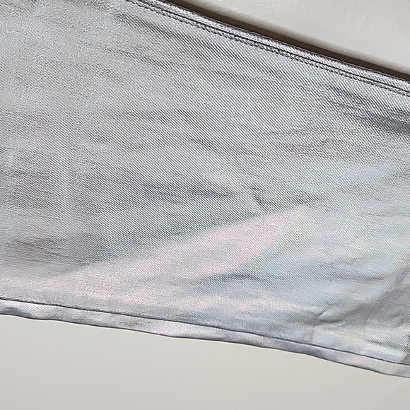NEW Pistola Cassie High Rise Coated Prism Straight Leg Metallic Luxury Jeans - Picture 8 of 12